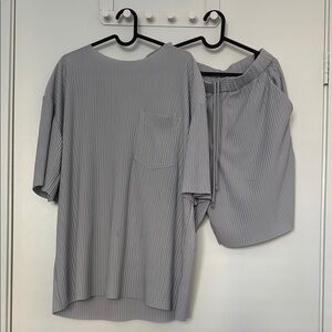 Zara Gray Short Sleeve Tee